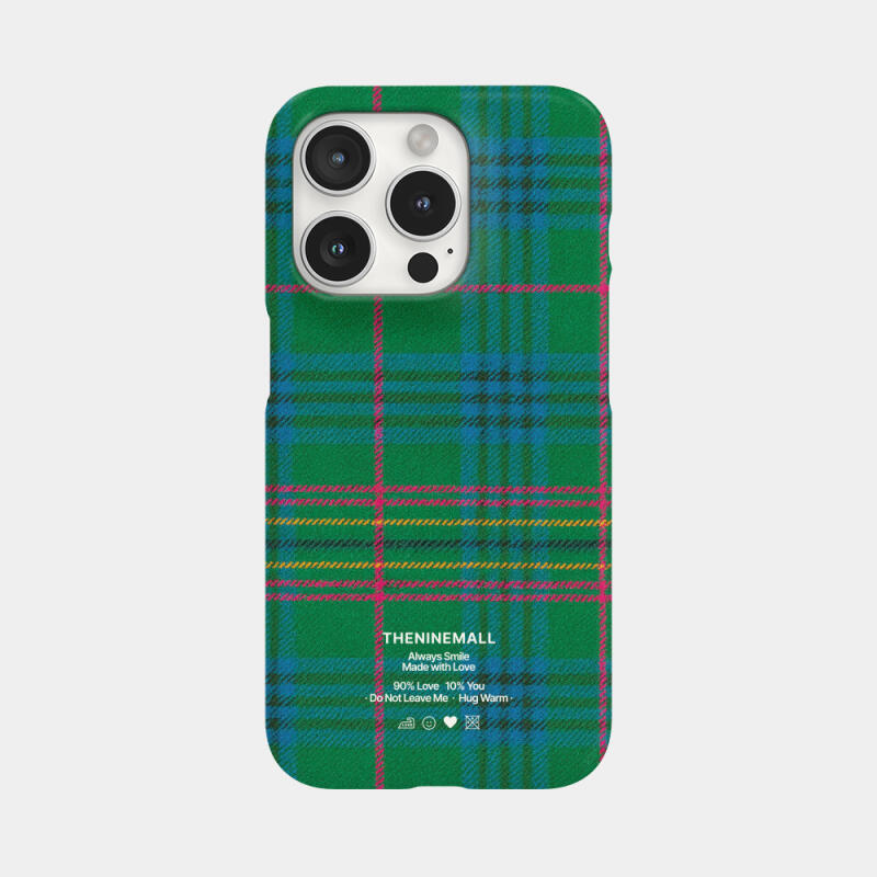vintage check scarf [하드 폰케이스]