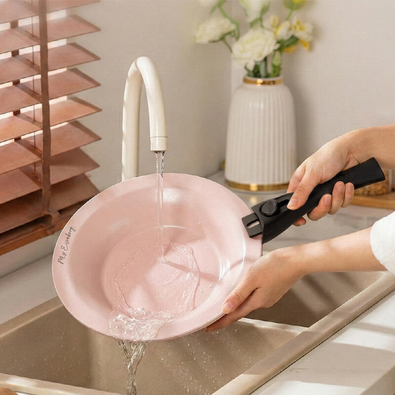 세라믹 플레이팅팬 깊은팬 28cm+탈착식핸들