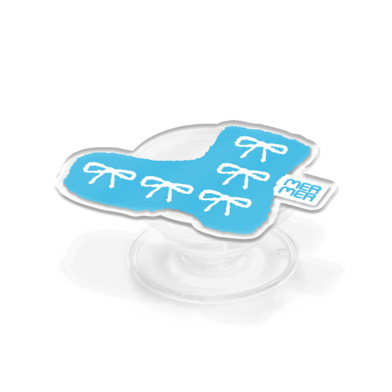 엠블럼 리본 슈즈(아크릴스마트톡)