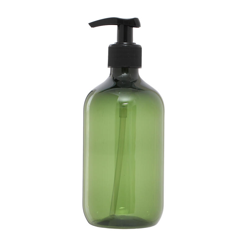 욕실 디스펜서 원통 샴푸용기(500ml/그린)