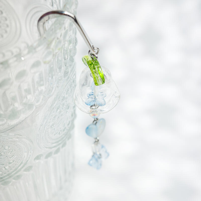 은방울꽃 후우링 책갈피 금속 북마크 풍경