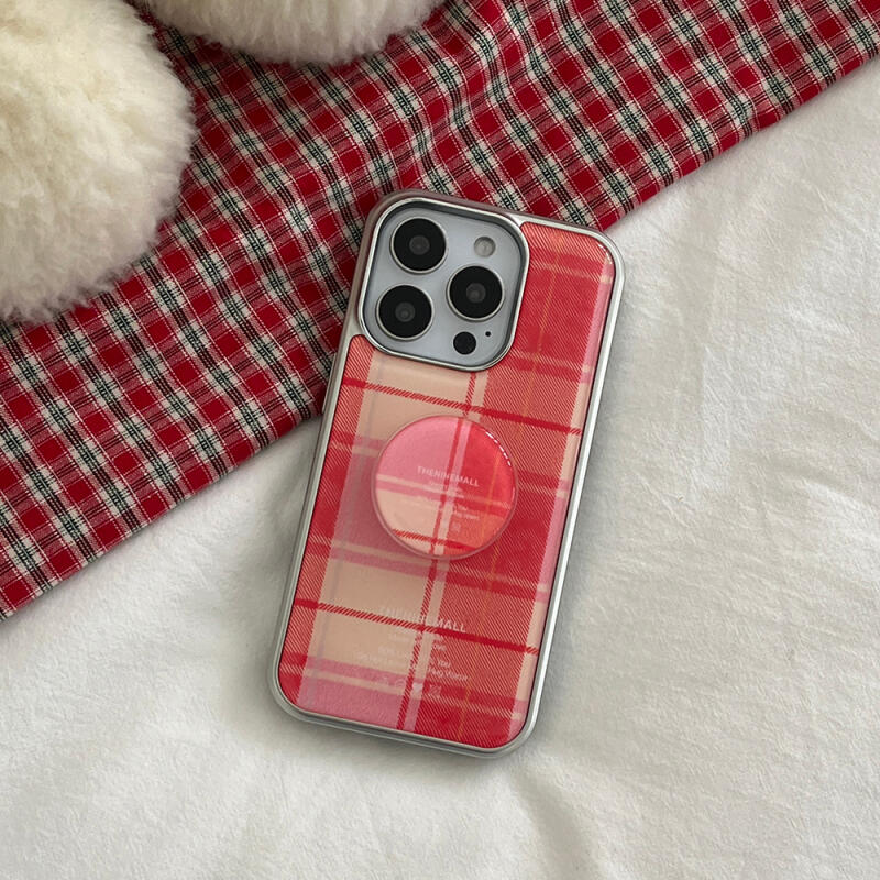 vintage check scarf [실버 맥세이프 범퍼케이스]