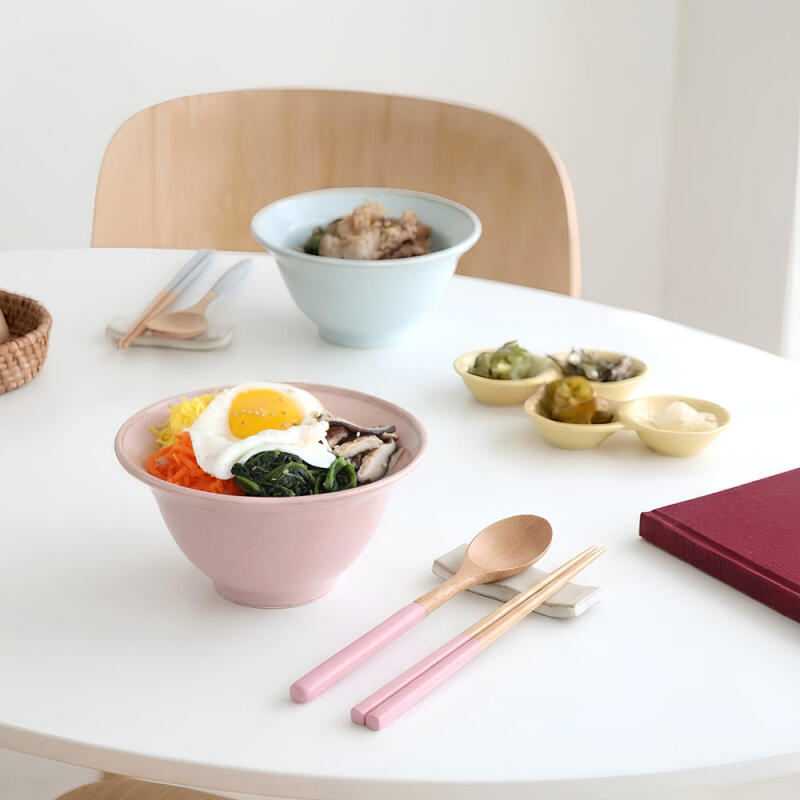 소프트 우드 수저세트 (3colors)