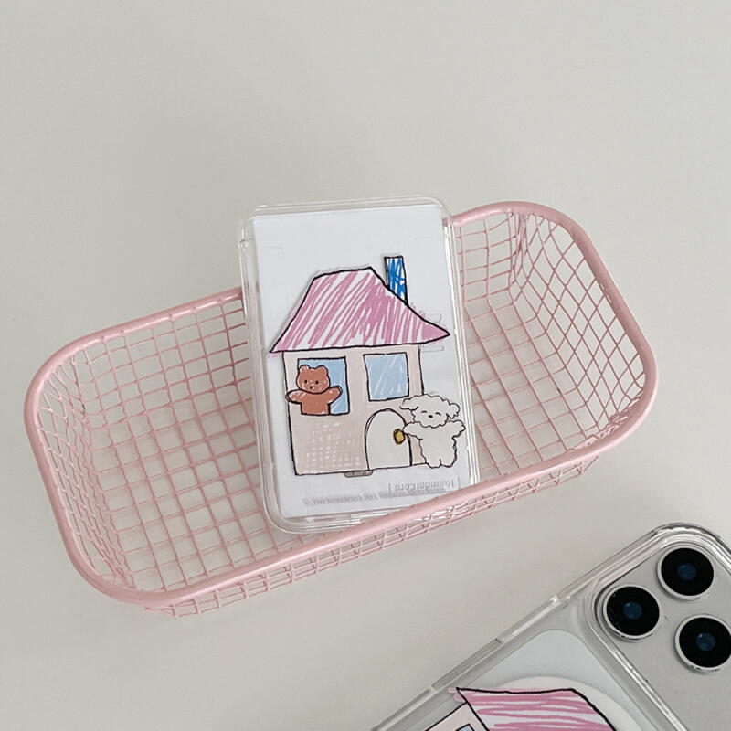 gummy cozy house with ppokku [맥세이프 투명 카드지갑]