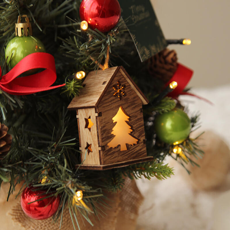 쁘띠 크리스마스 우드홈 수제트리세트