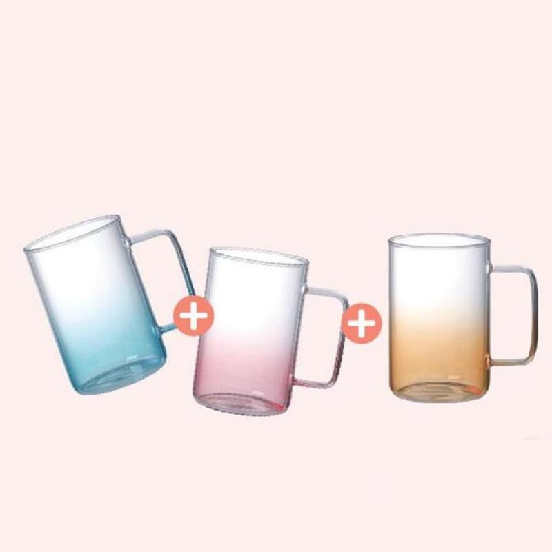 홈카페 내열 투명 하이볼 유리컵 3p세트