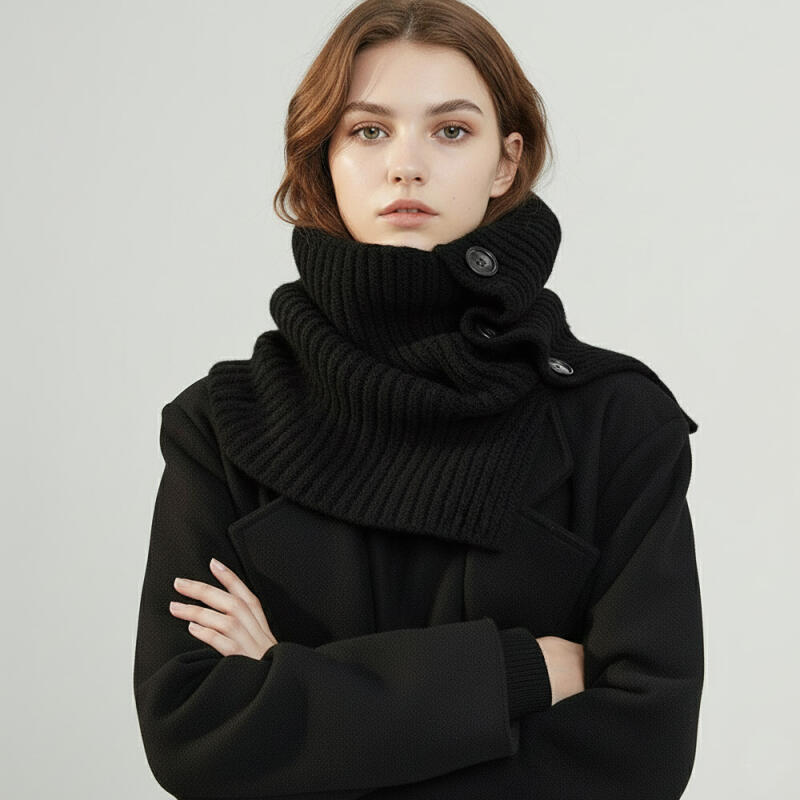 로아 패션 니트 겨울 머플러 목도리 목토시 넥워머