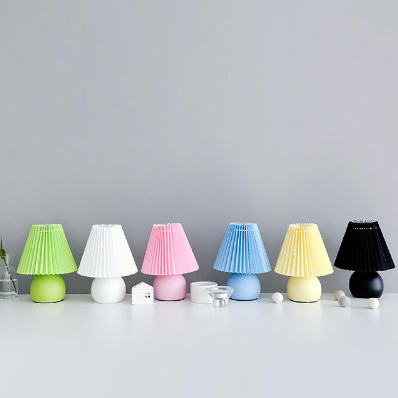 마켓비 미니 무드등 책상 협탁 조명 (yellow,green,pink)
