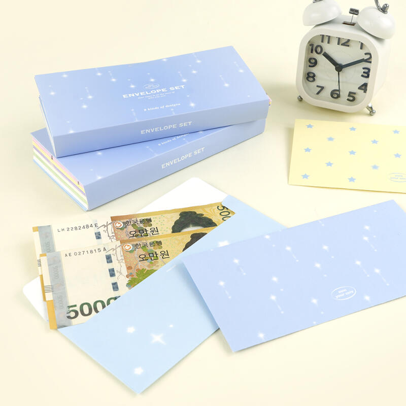 핑크풋 위시 가로봉투세트