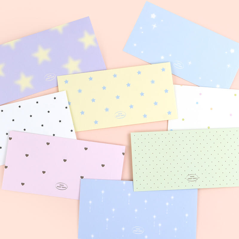 핑크풋 위시 가로봉투세트