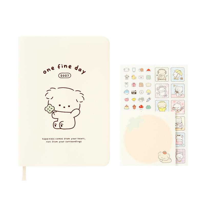 2027 one fine day 다이어리 베이지퍼피 (04014744)