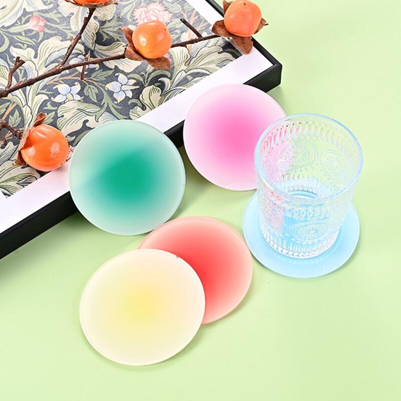 컬러 아크릴 티코스터 1개(색상 택1)