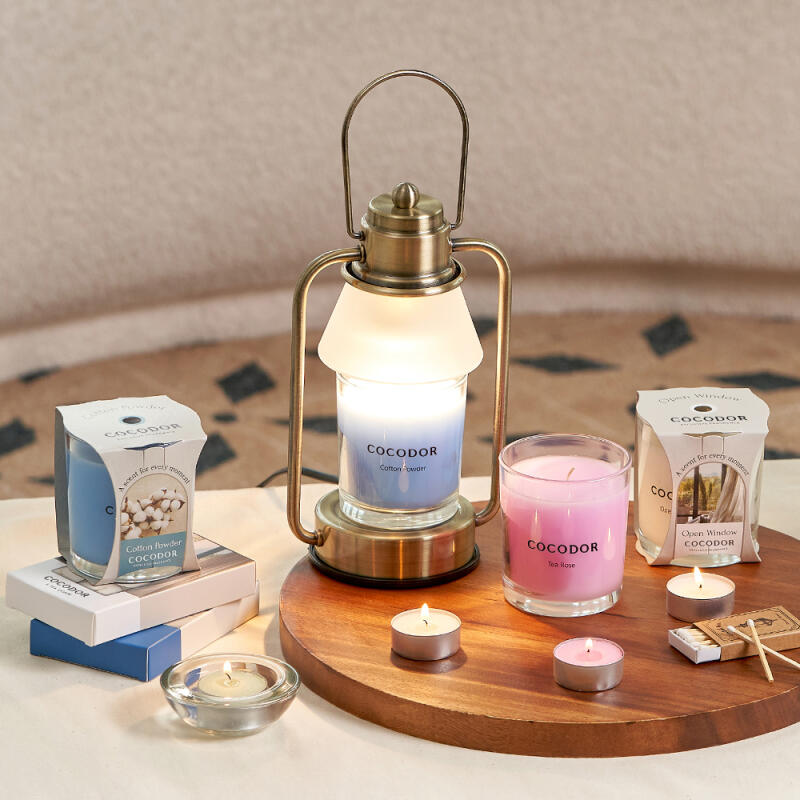 프리즘 캔들 워머 세트 감성 인테리어