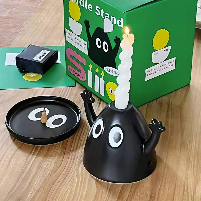 블랙 아이즈 세라믹 캔들 스탠드