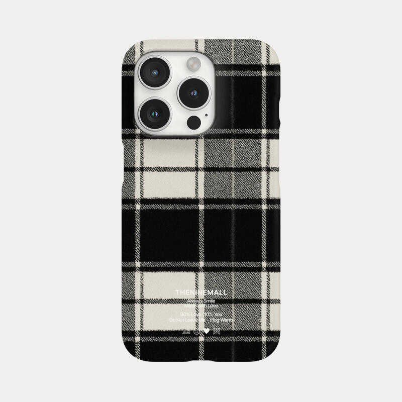 vintage check scarf [하드 폰케이스]