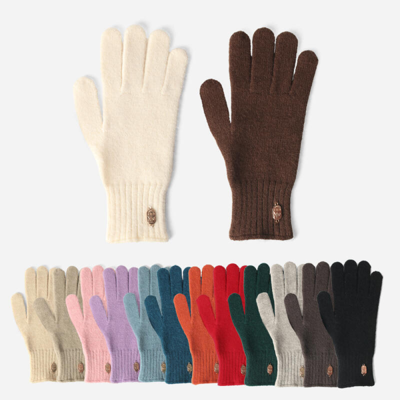 Msrz pendant knit gloves_14colors