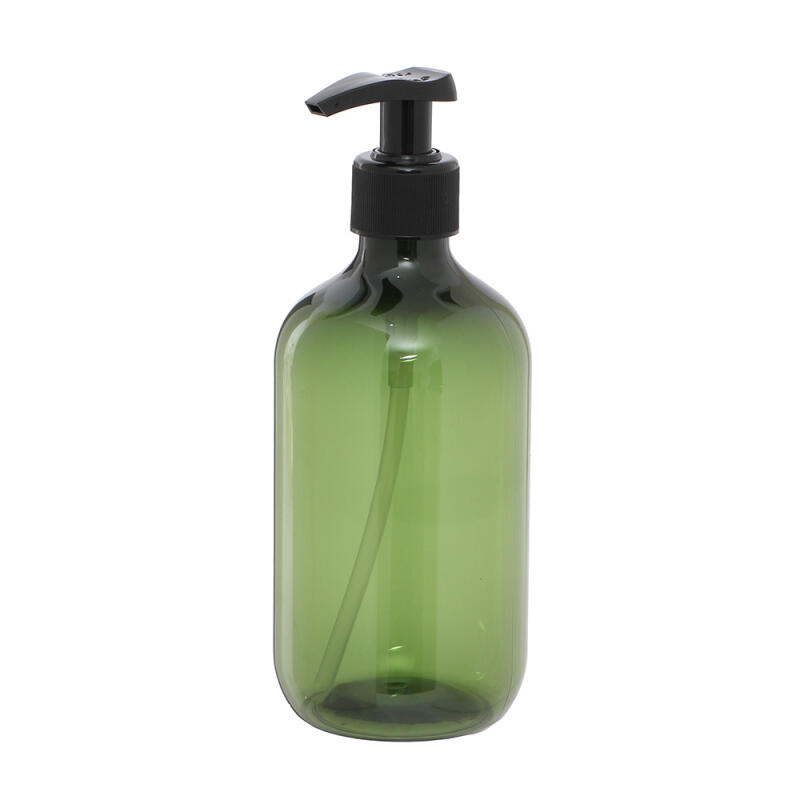 욕실 디스펜서 원통 샴푸용기(500ml/그린)