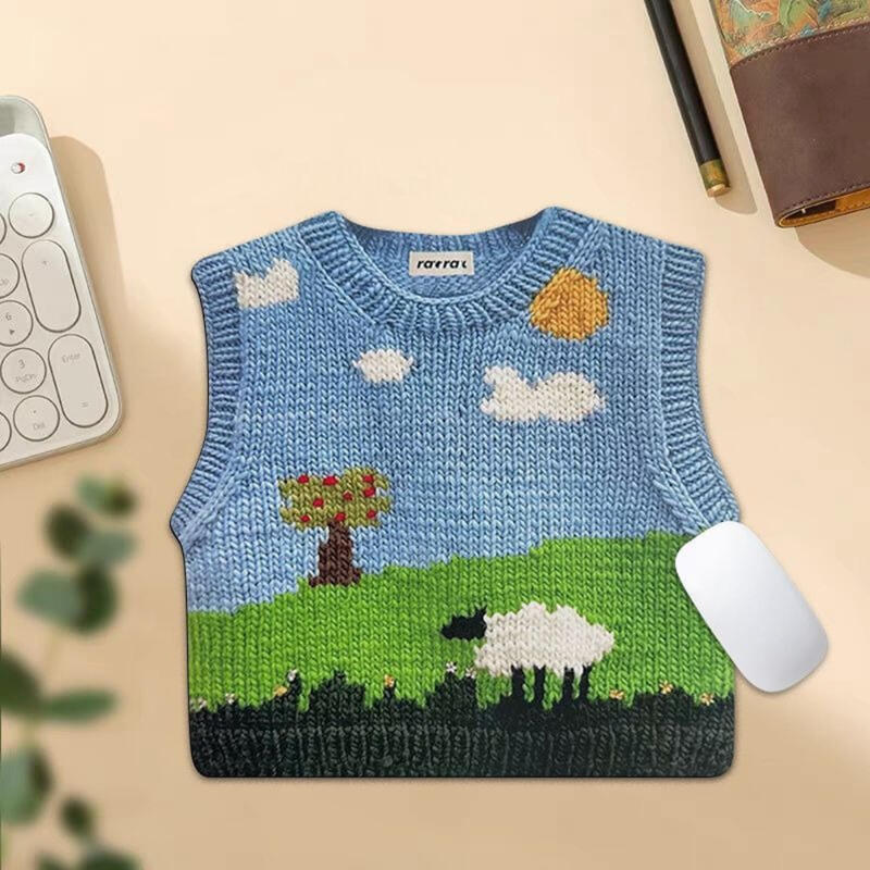 귀여운 니트모양 마우스패드  ver2.0