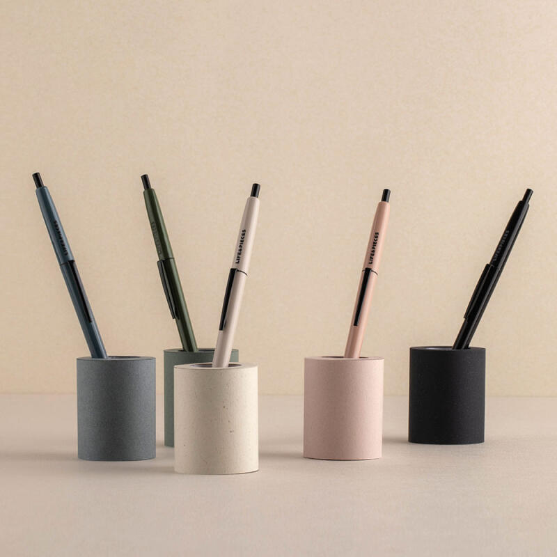 라이프앤피시스 슬림 볼펜 0.5mm (블랙)