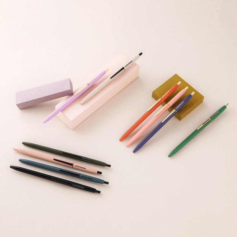 라이프앤피시스 슬림 볼펜 0.5mm (블랙)