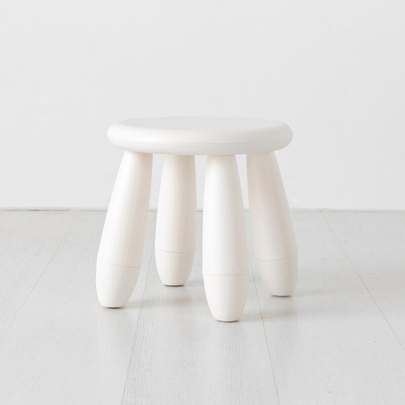 원형스툴 미니 화장대의자 보조 간이 의자