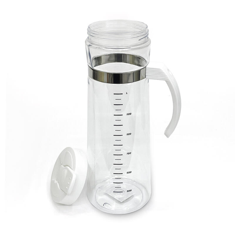 모던 트라이탄 물병 (1.6L) 화이트 냉장고 물통