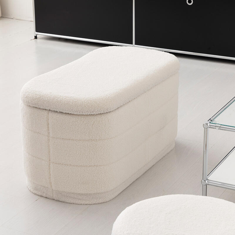 부클레 수납스툴 화장대 의자 간이 스툴 디자인체어