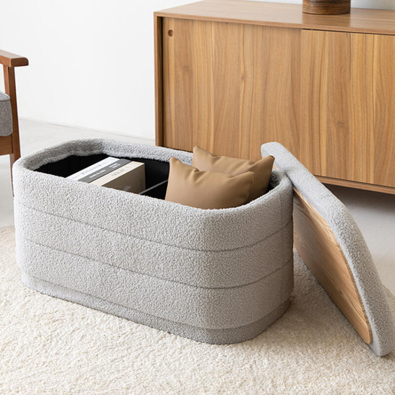 부클레 수납스툴 화장대 의자 간이 스툴 디자인체어