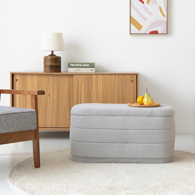 부클레 수납스툴 화장대 의자 간이 스툴 디자인체어