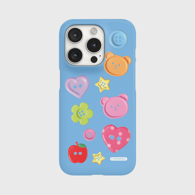 cherished button pattern [하드 폰케이스]