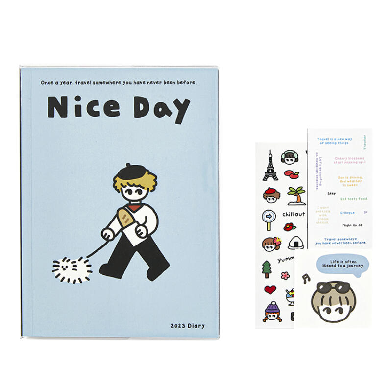 2023 Nice day 다이어리 블루 (04011774)