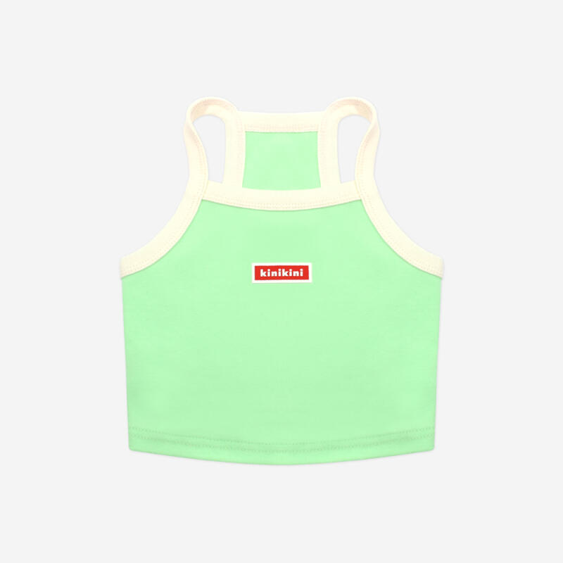 ORIGINAL VOLUME LOGO STAP CROP TOP-MELON(크롭탑)