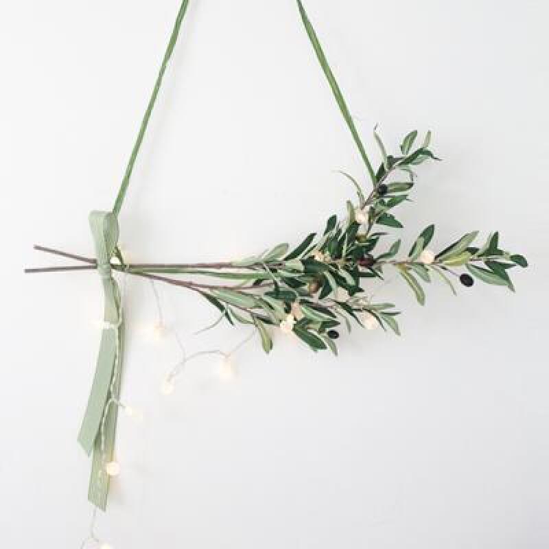 싱그러운 올리브열매 가랜드