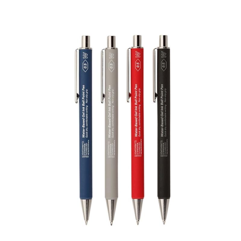 [STALOGY] 스탈로지 젤(수성) 잉크 볼펜 0.5mm (4color)