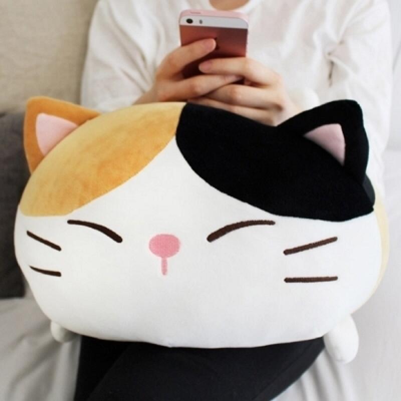 까망 고양이 바디필로우 대형모찌인형 L