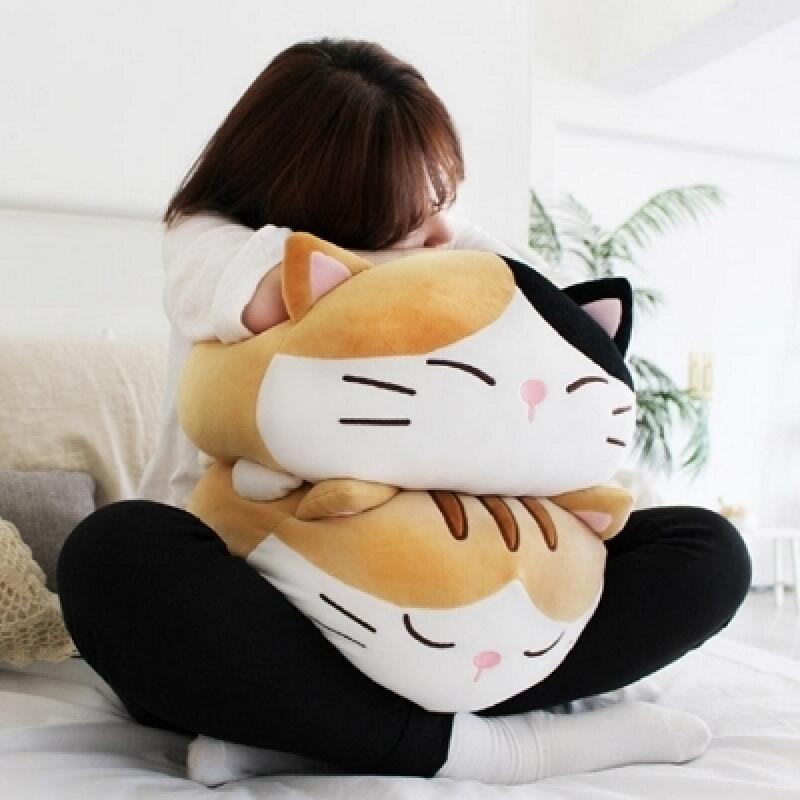 까망 고양이 바디필로우 대형모찌인형 L
