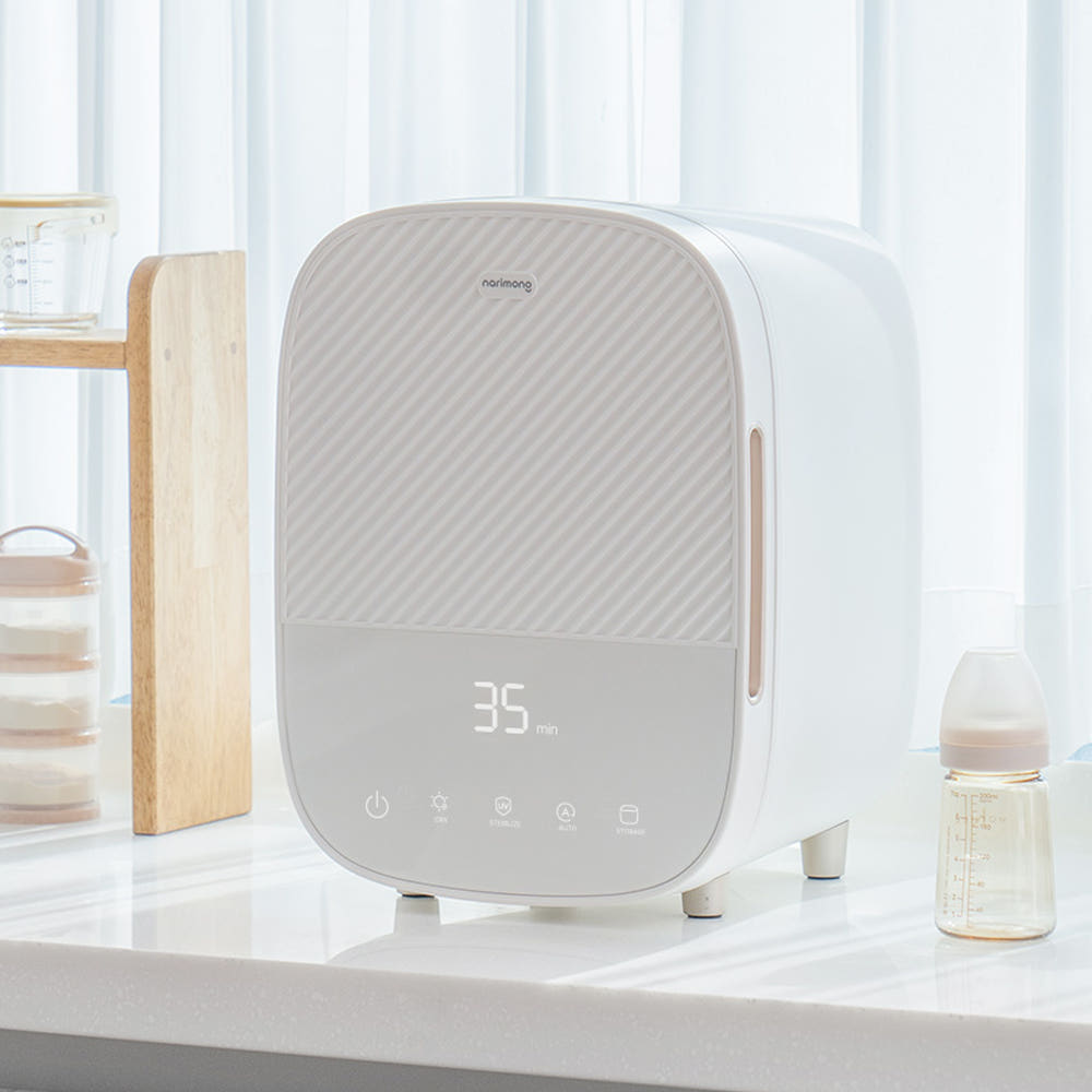 나리몽 UV 살균 젖병 소독기 16L 젖병 9세트 동시 살균