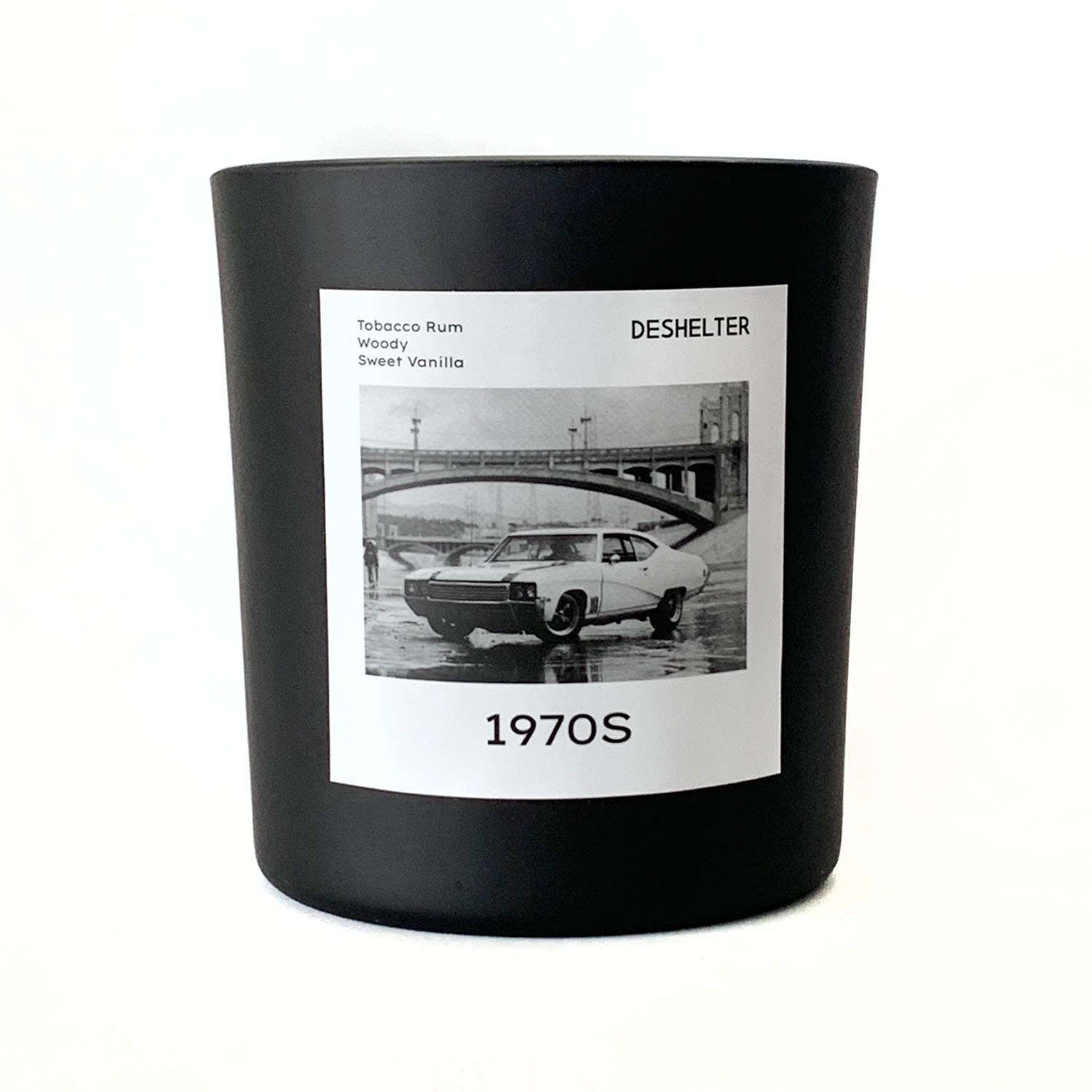 1970s 7oz 빈티지 우디 스파이시향 소이캔들