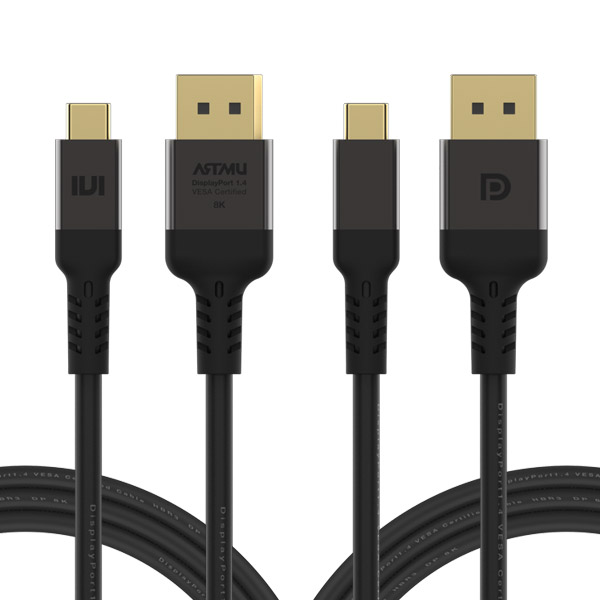 아트박스/아트뮤 VESA 인증 C타입 to DP 1.4 8K DisplayPort 케이블 2m