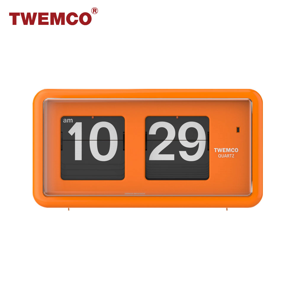[TWEMCO] 트웸코 QT-30 탁상시계 벽시계 겸용 (옐로우) 0014