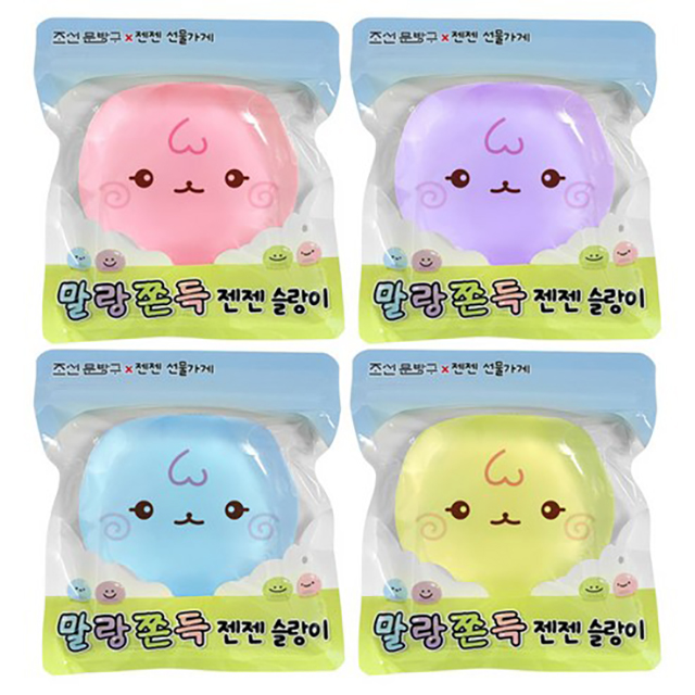 조선문방구 말랑쫀득 젠젠 슬랑이 단품 0002