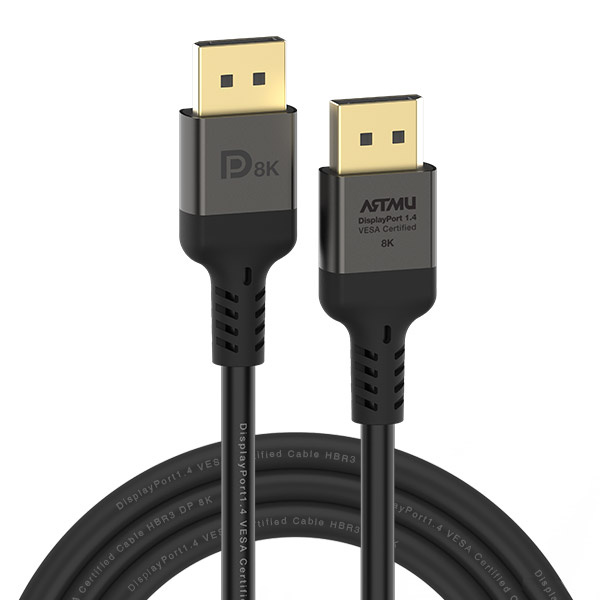 아트박스/아트뮤 VESA 인증 DP to DP 1.4 8K DisplayPort 케이블 메탈 1m
