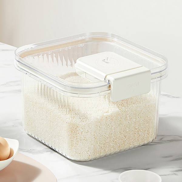 히키스 쌀벌레방지 방습 신선 밀폐보관 날짜표시 쌀통 5kg