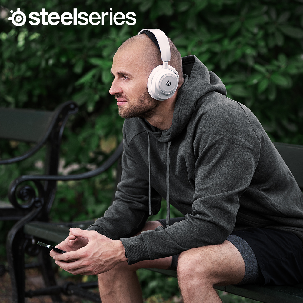 스틸시리즈 Arctis Nova 7P White 무선 게이밍 헤드셋 61561 0003