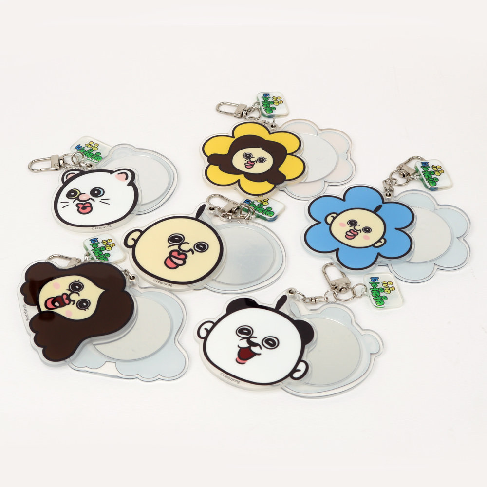 빵빵이의 일상 아크릴 거울키링 (6종) 0003