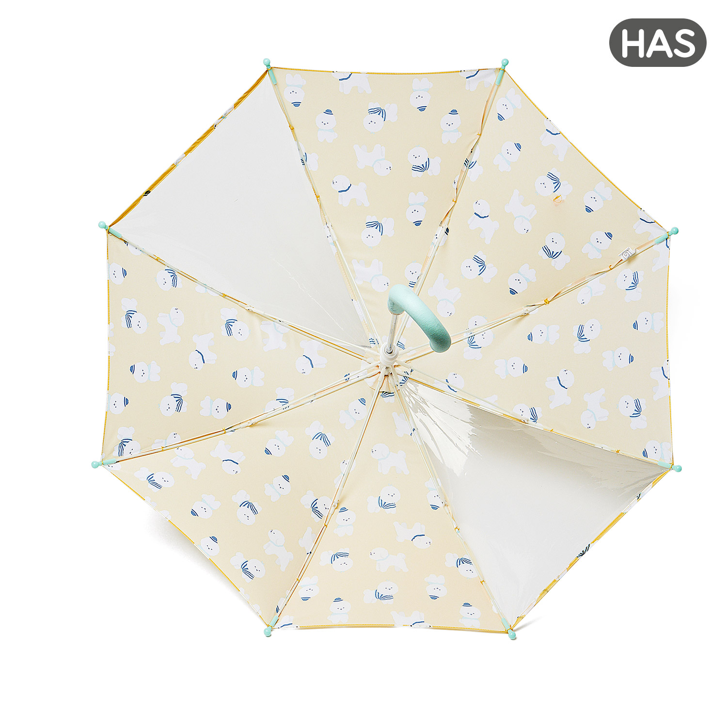 [HAS] 아동 우산 (비숑프리제 옐로우) 0003