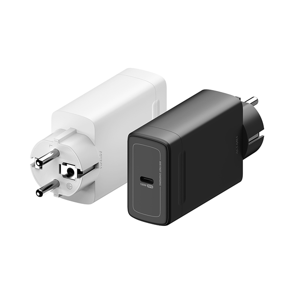 PD 3.2 100W AVS GaN 접지 초고속 충전기 GB101 블랙 0001