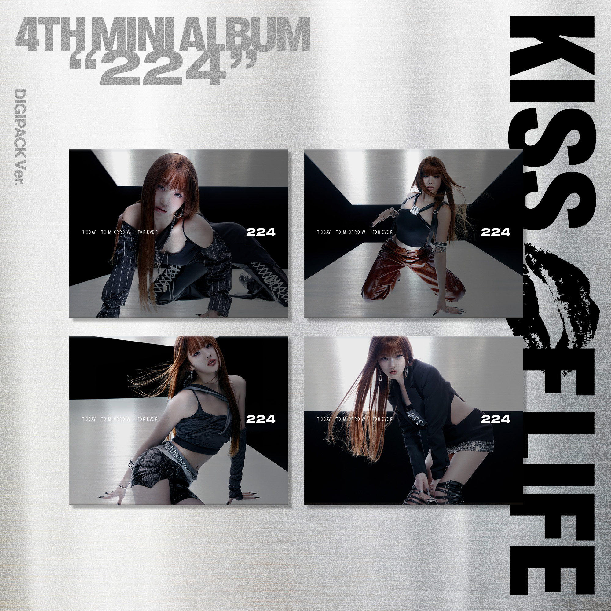 키스오브라이프 - 미니 4집 224 (Digipack Ver.) [랜덤 1종]