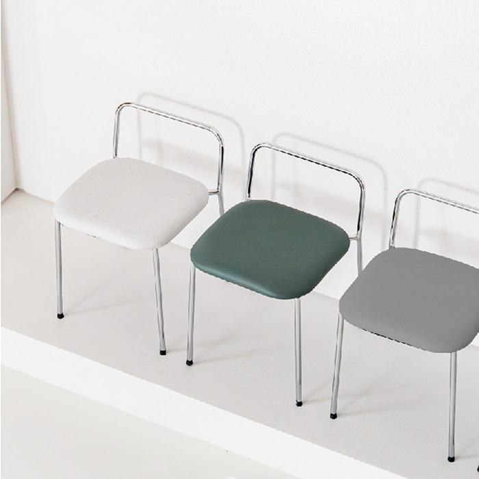 미드센츄리 카페 스툴 화장대 식탁 의자 3colors (IF5101)