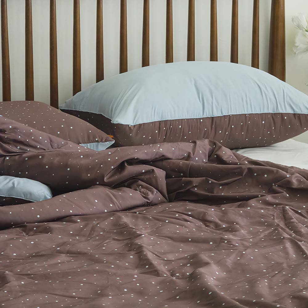 (11/10입고)슬립모먼트 밀키웨이도트 차렵이불 SS 단품 0010